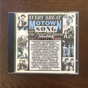 Motown Every Great Song CD - Black